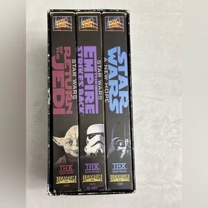VHS Star Wars Trilogy
